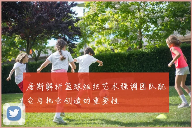 唐斯解析篮球组织艺术强调团队配合与机会创造的重要性